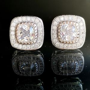 NWT CZ cubic zirconia stud earrings